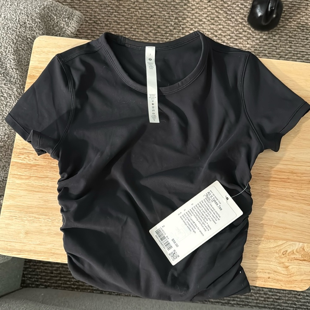 COPY - BNWT lululemon “all it takes” tee Nulu size 2